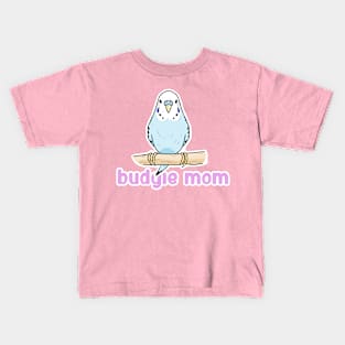 BUDGIE MOM Kids T-Shirt